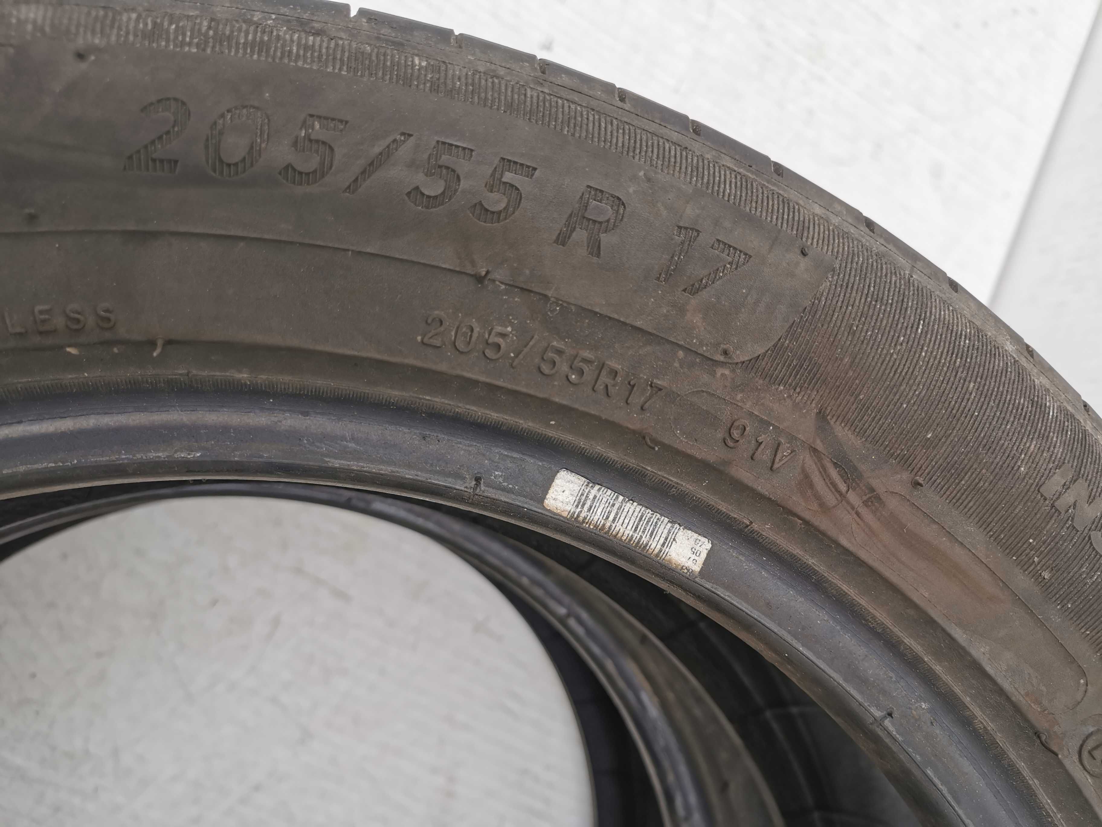 Michelin Primacy 4 205/55r17 91V Rant ochronny 2021r N1437