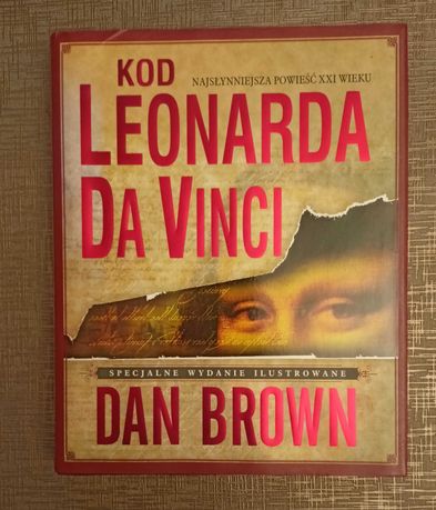 Dan Brown Kod Leonarda da Vinci wydanie ekskluzywne, ilustrowane