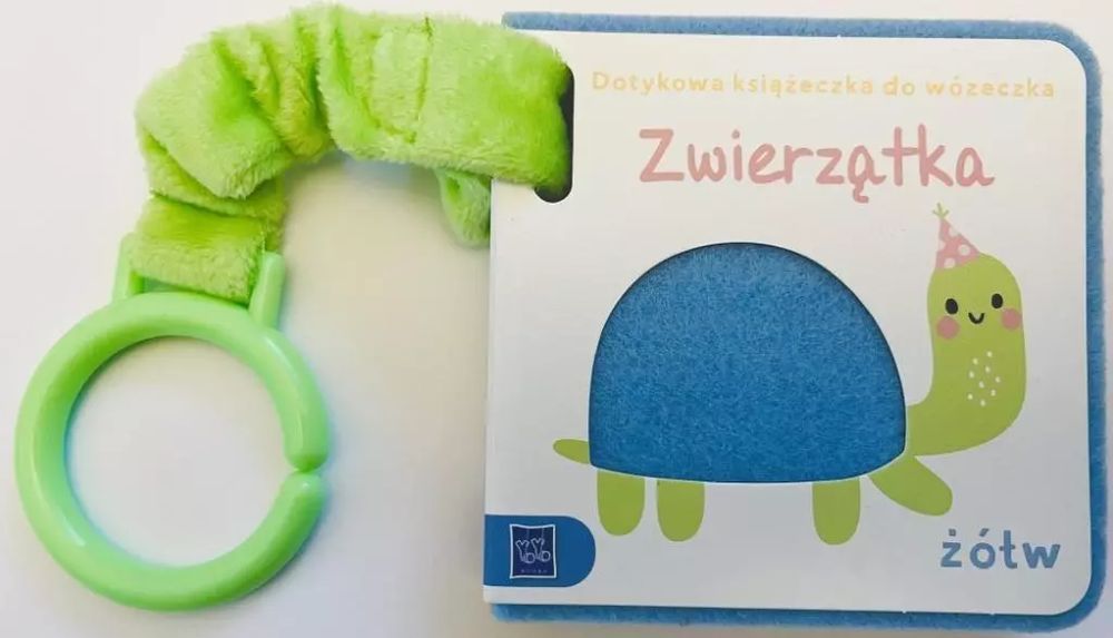 Dotykowa książeczka do wózeczka. Zwierzątka. Yoyo