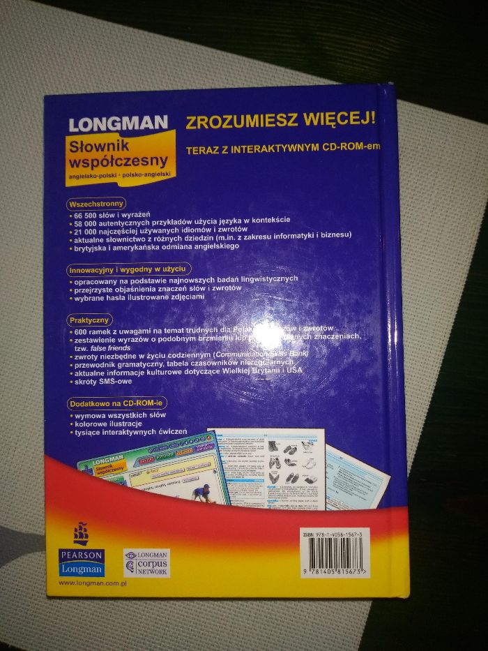 Słownik współczesny angielsko-polski, polsko-angielski LONGMAN