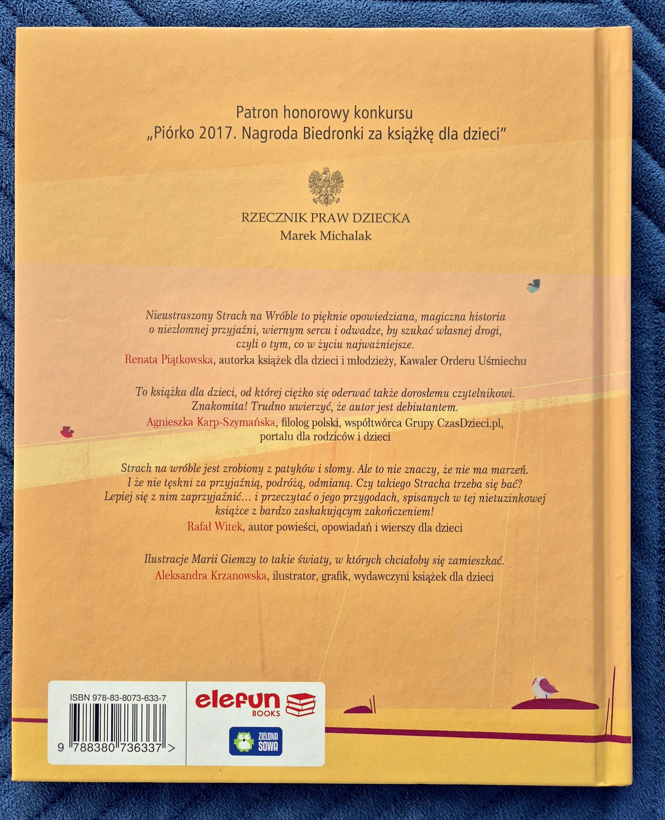 Książka Nieustraszony Strach na Wróble