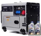 Agregat prądotwórczy Diesel 11150W 15 KM WYCISZONY AVR, wysyłka Gratis