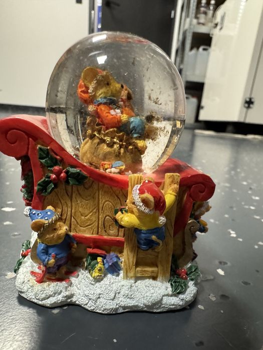 Kula Śnieżna mała ozdoba świąteczna