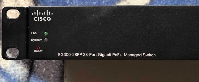 CISCO SG300-28PP 28-port Gigabit POE+ Menaged Switch