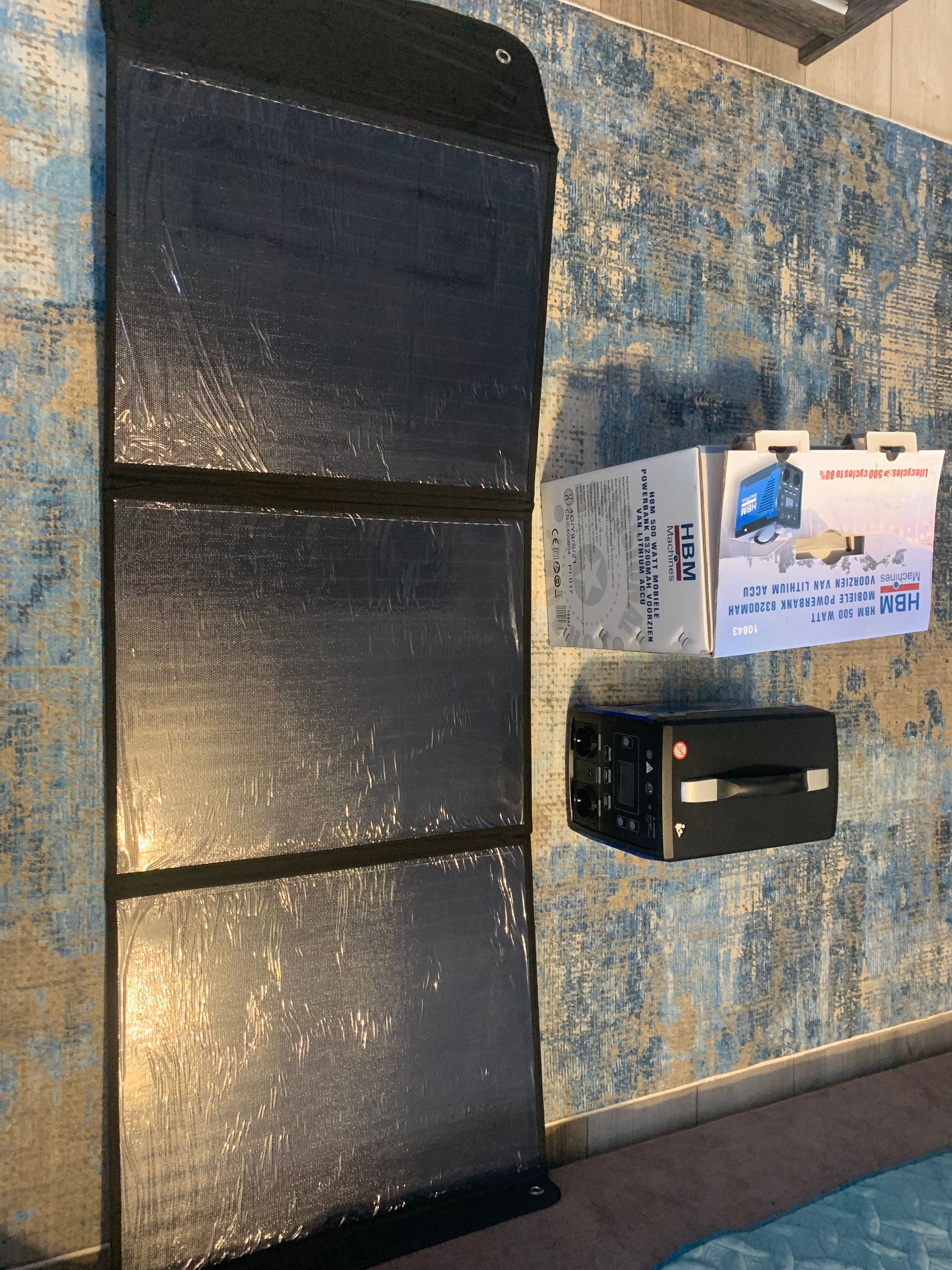 Портативні сонячні панелі виробництво Нідерланди HBM 100 W