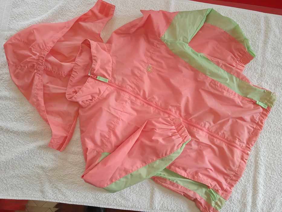 POCOPIANO lekka kurtka, wiatrówka, ortalion 140cm