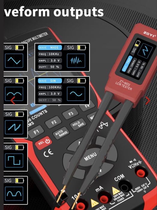 ZOYI ZT-MD2: интеллектуальный цифровой пинцет