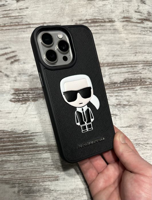 Чехол Karl Lagerfeld чехлы Карл Лагерфельд с 3д рисунком для Iphone