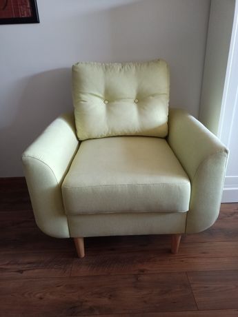 Fotel Cotta VOX kolor jasnozielony