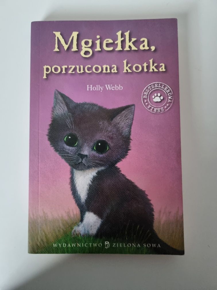 Książka dla dzieci zaopiekuj się mną mgiełka porzucona kotka