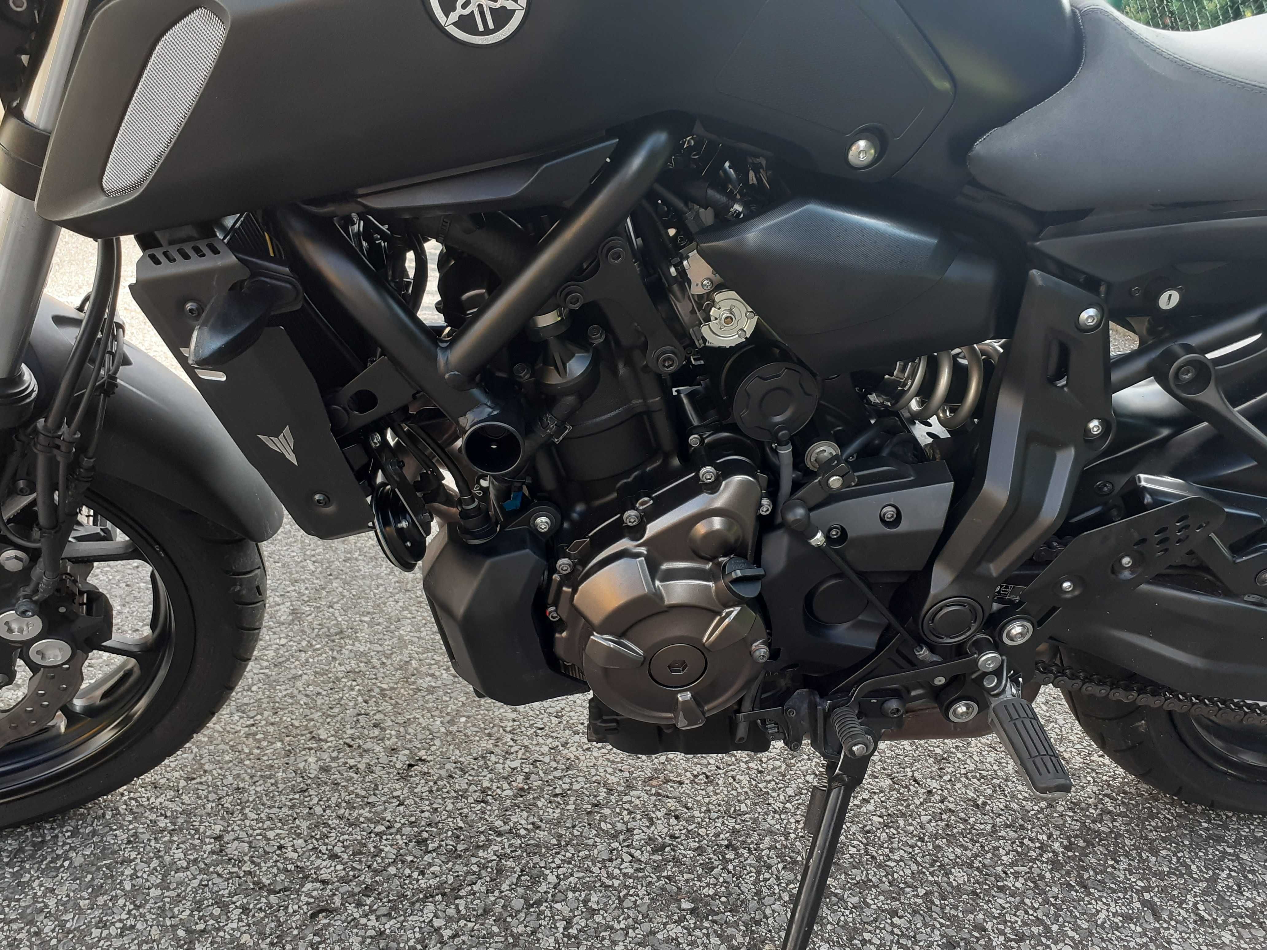MT07 z 2020 roku na A2 mały przebieg 12722 km. bezwypadkowa z cb er