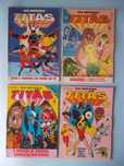 OS NOVOS TITÃS Números 1 a 4 Editora Abril RARO !!