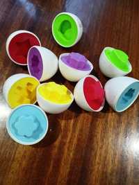 Яйца сортер, пластиковые яйца