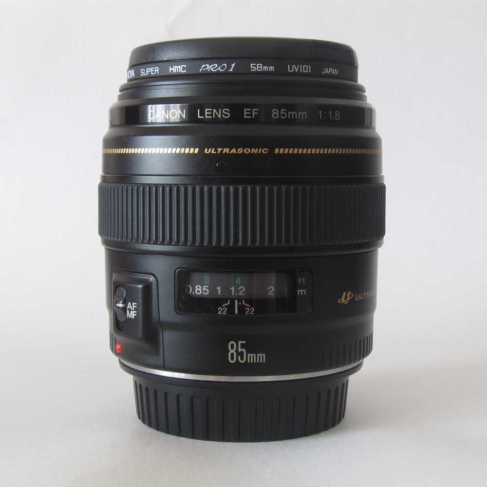 Lente fotográfica Canon EF 85mm f/1.8 USM