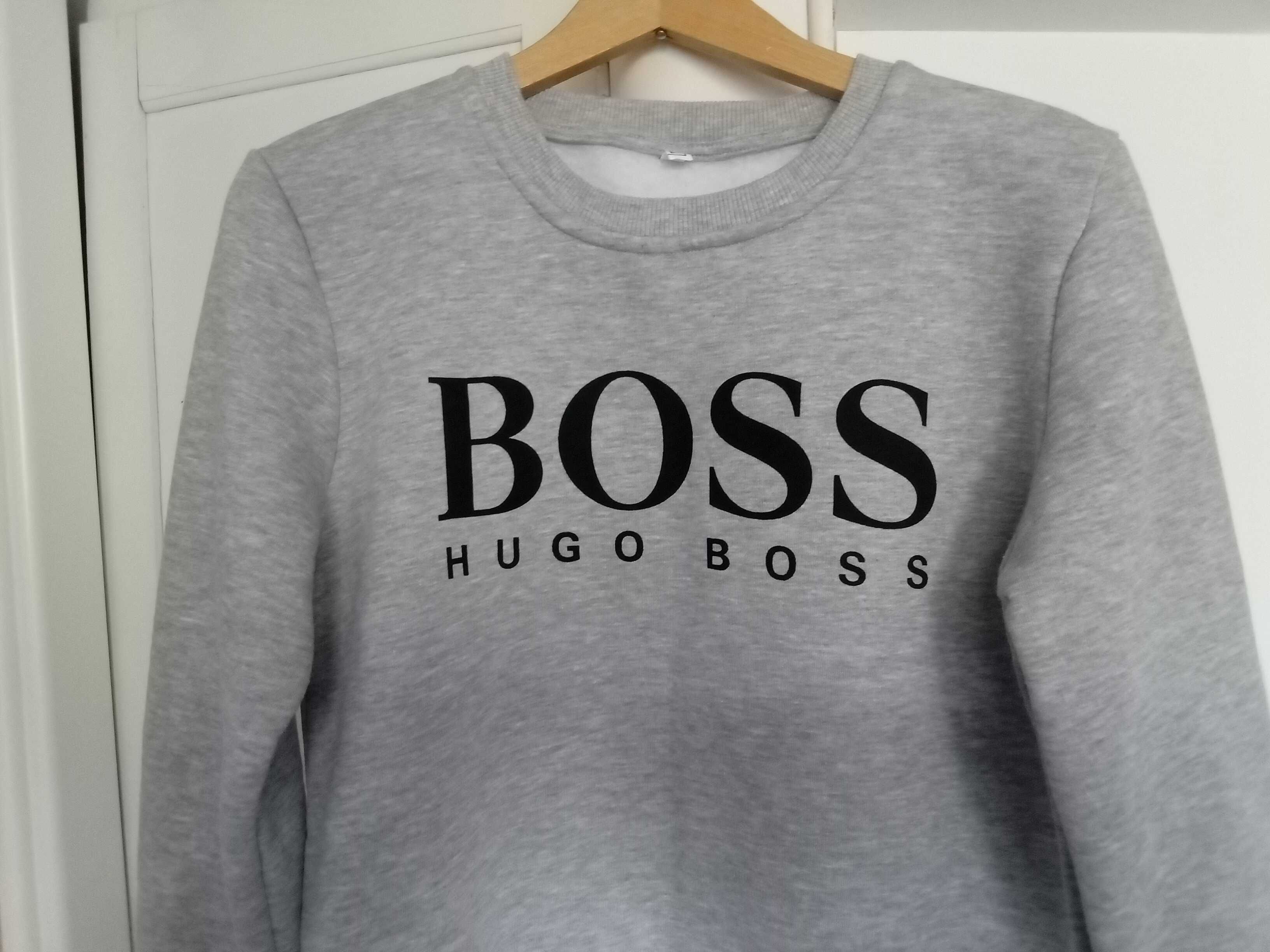 jak NOWA Hugo Boss bawełniana bluza dresowa damska dziewczęca 38 M