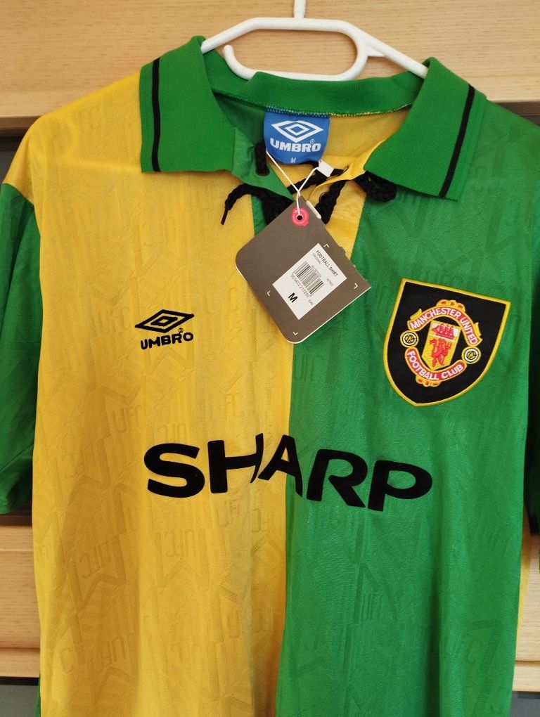 Koszulka piłkarska Manchester United retro Cantona rozmiar M