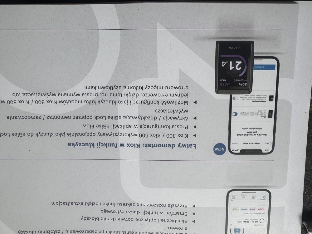 Display Wyswietlacz Bosch  Kiox 300 Smart System