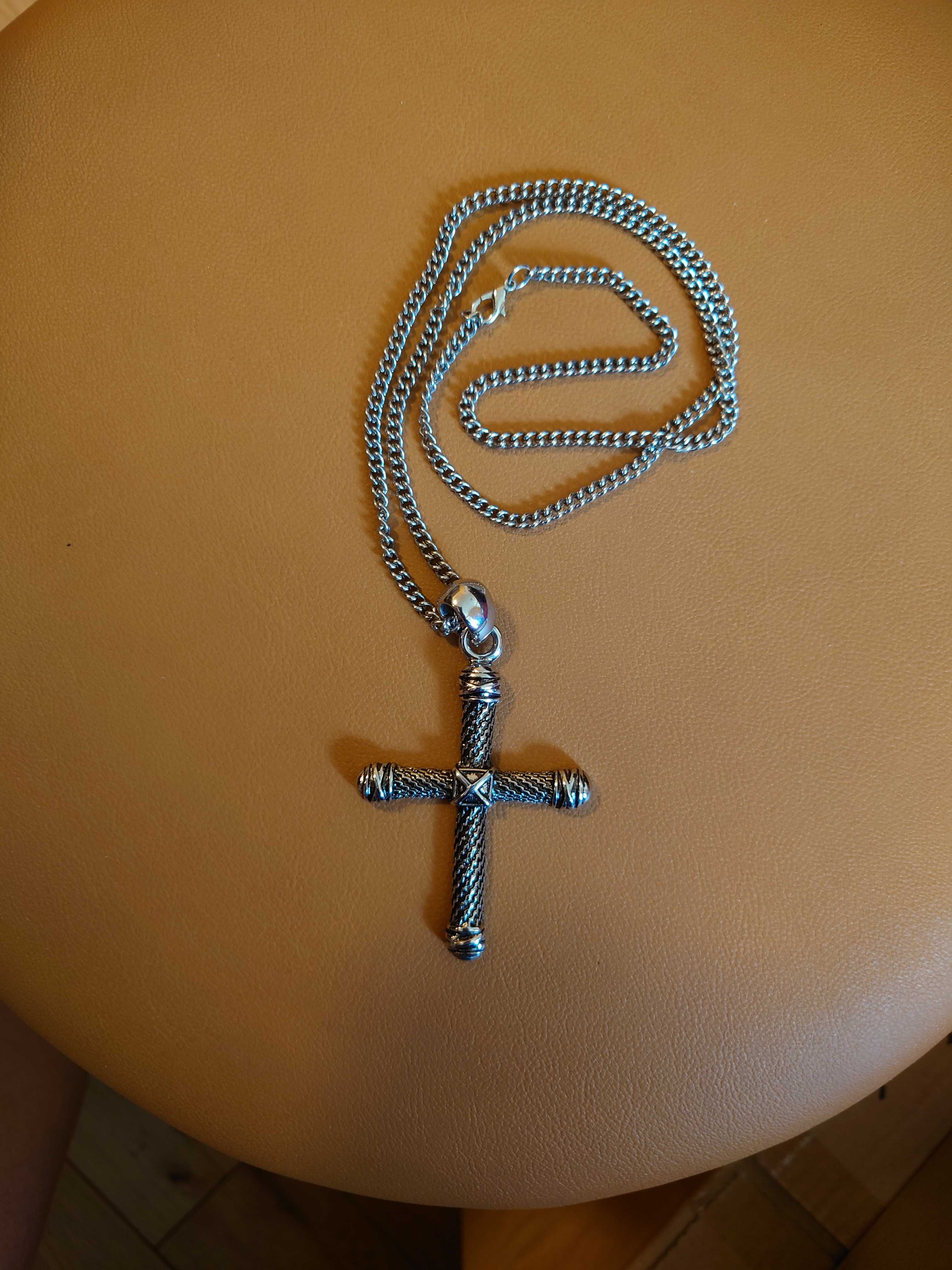 Wisior Krzyż Ozzy Cross Celtic Ghotic Knight Rycerz Halloween