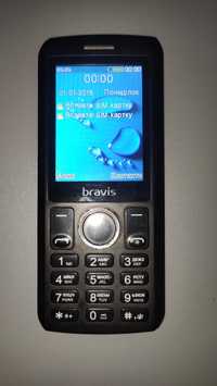 Телефон Bravis c242 на 2 сім карти