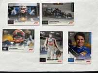 Karty F1 Topps Now 2021 - Verstappen Hamilton Schumacher - 5 sztuk