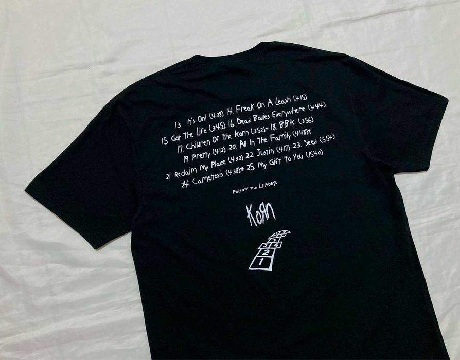 Футболка / мерч  Korn - Follow the Leader - S, M , L , XL , XXL