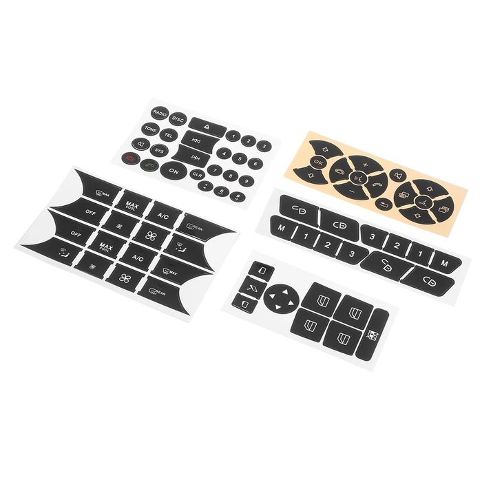 Kit reparação de botões em vinil para Mercedes w204 classe C novo