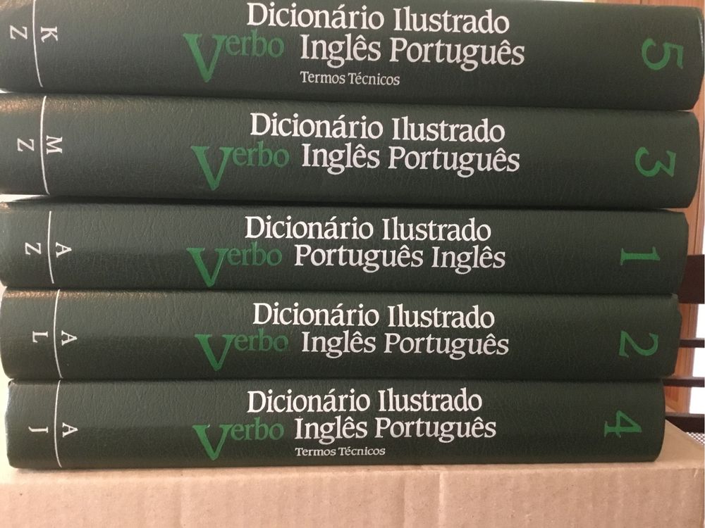 Dicionário ilustrado inglês português e português  inglês  Verbo