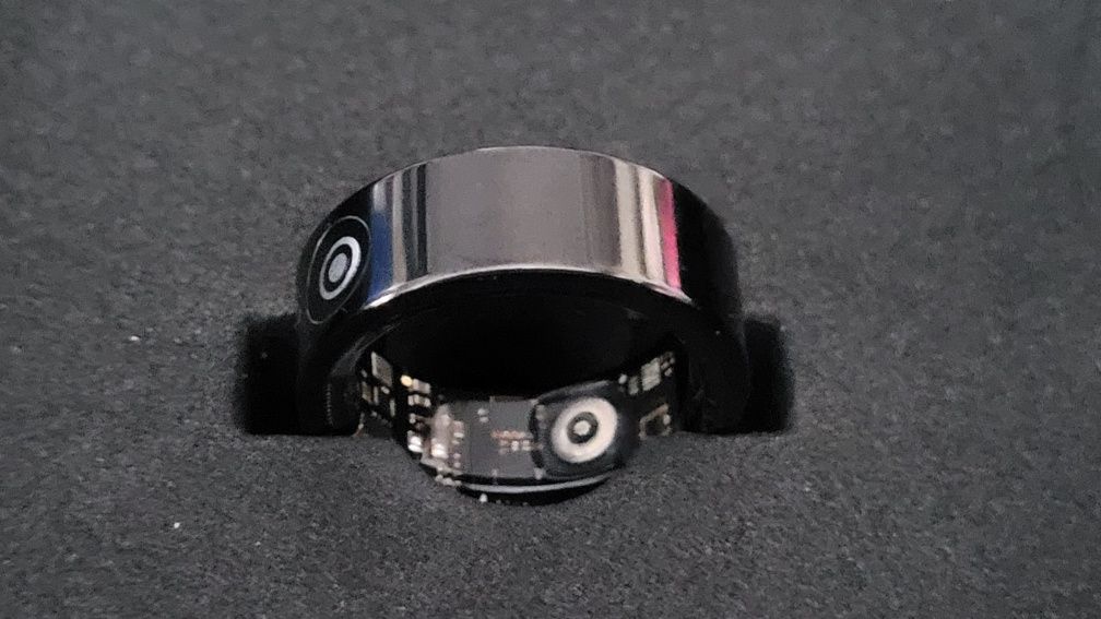 Smart ring inteligentny pierścień z wyświetlaczem  rozmiar #8
