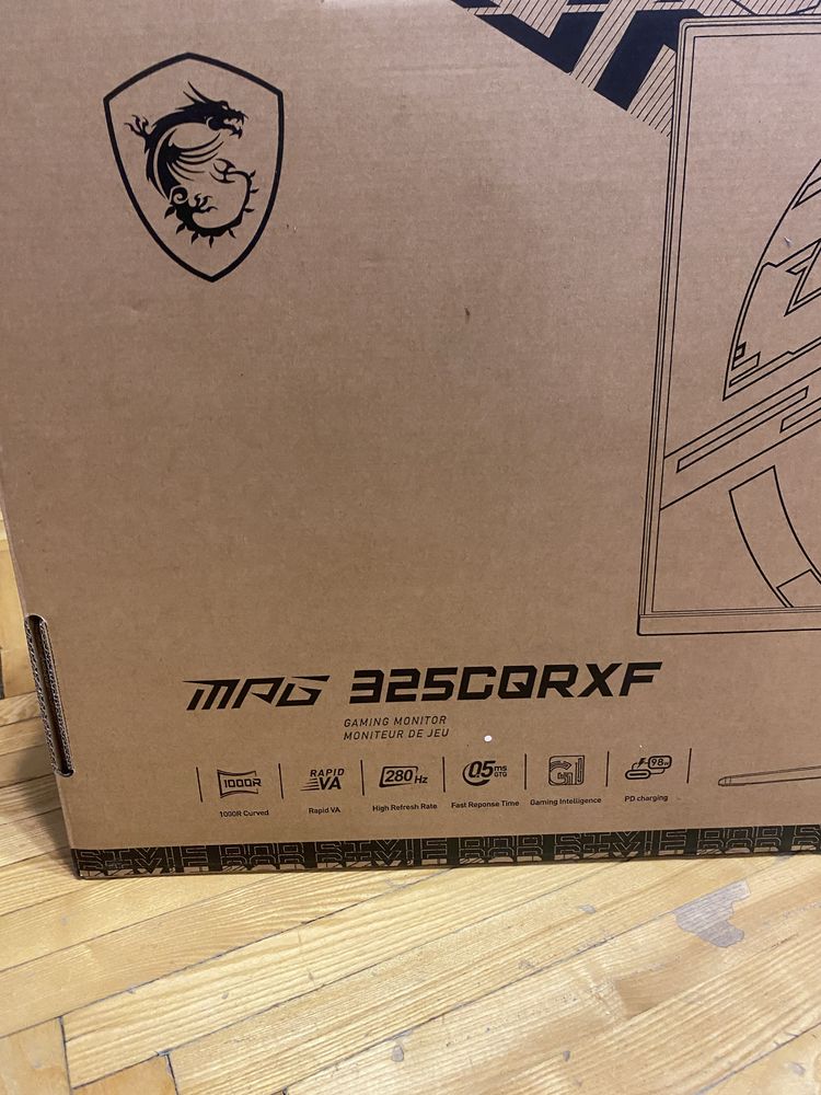Монитор MSI MPG 325CQRFX (32 диагональ/280HZ)