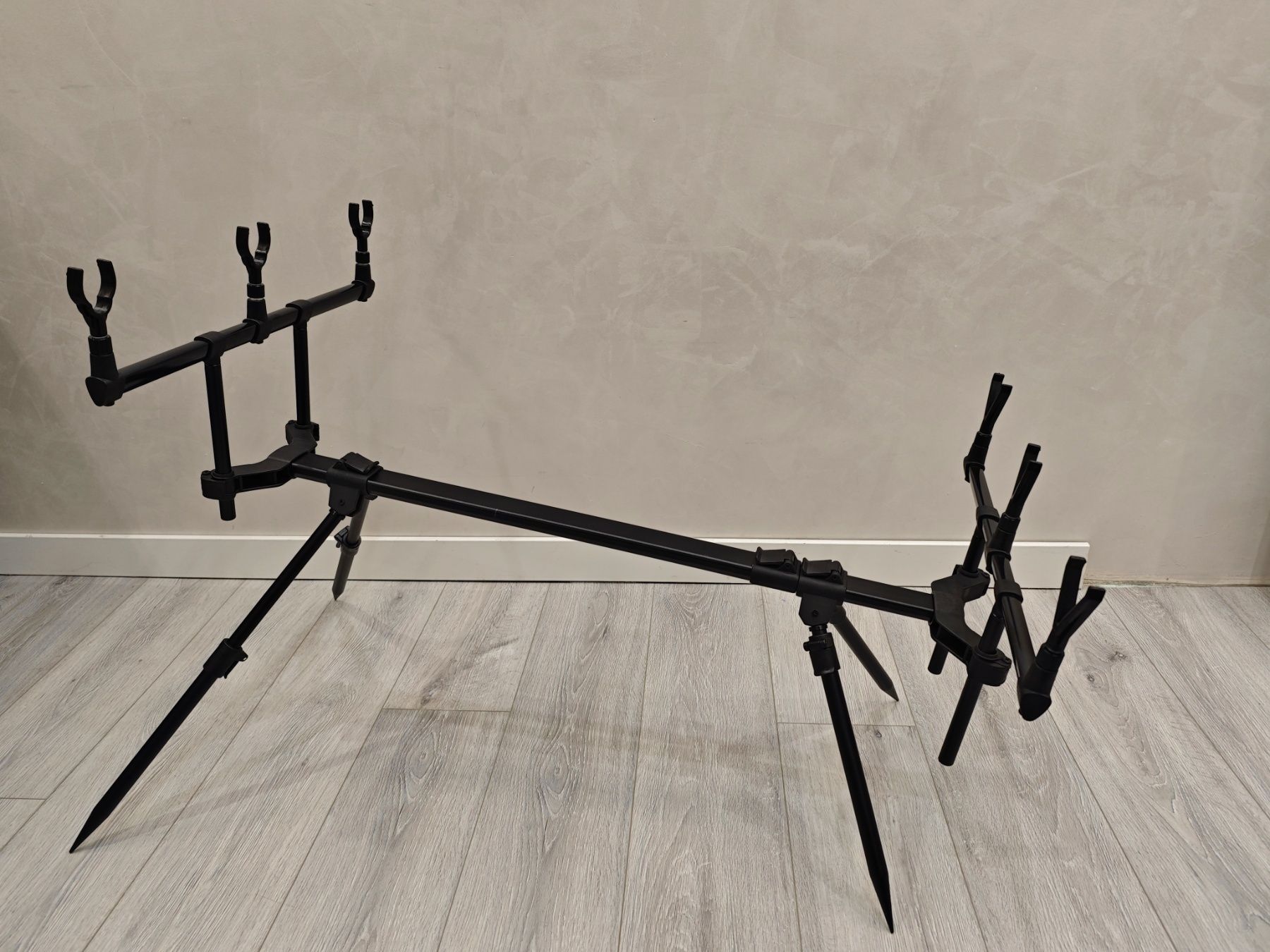 Род-под JSFUN Carp Rod Pod Set на 3 вудлища з телескопічними ніжками