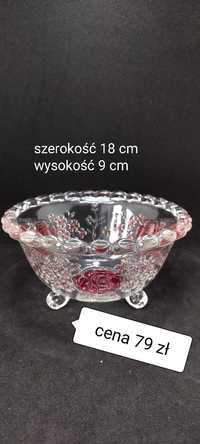 Miska ze szkła kryształowego Candy Dish Vintage