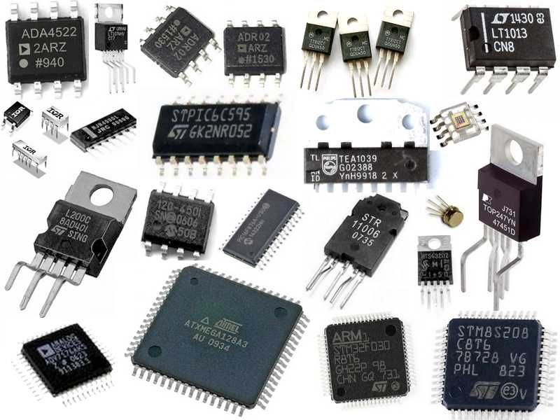 Мікросхеми логіки чіпи контролери драйвери підсилювачі шимки