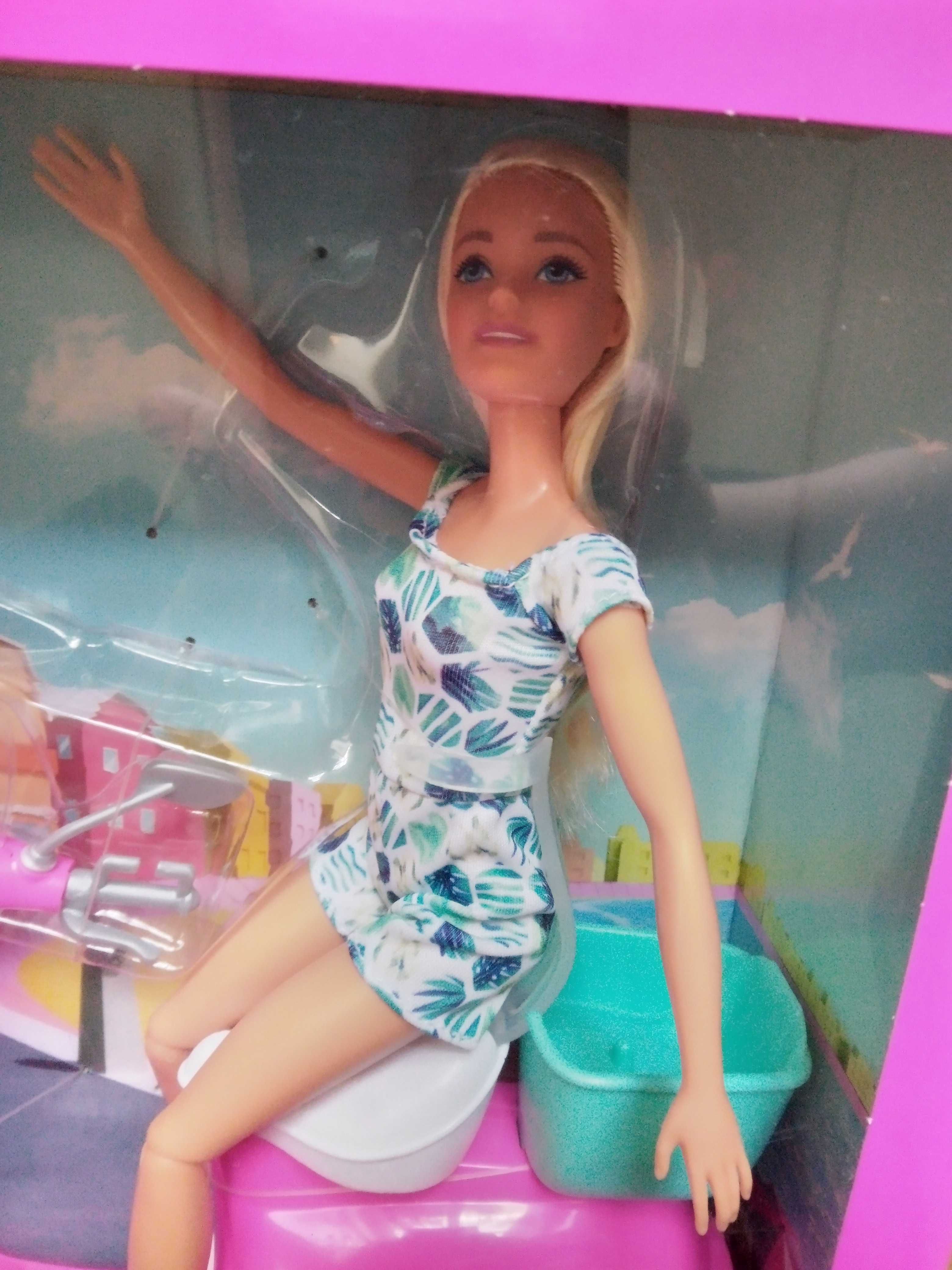 Nowy zestaw: lalka Barbie + skuter