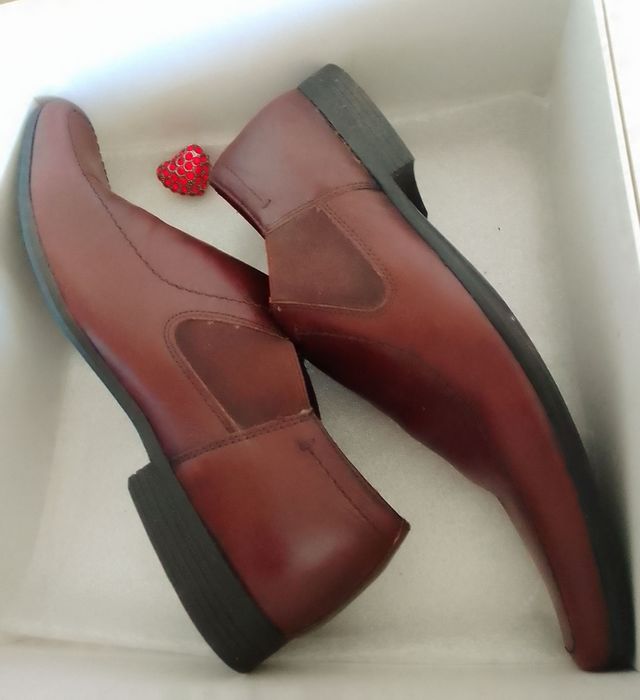 Свои деми-ботинки. НАТУРАЛЬНАЯ КОЖА. Made in Germany. Размер 42- 27см