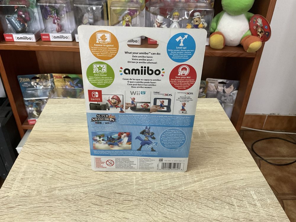 Amiibo Lucario Novo