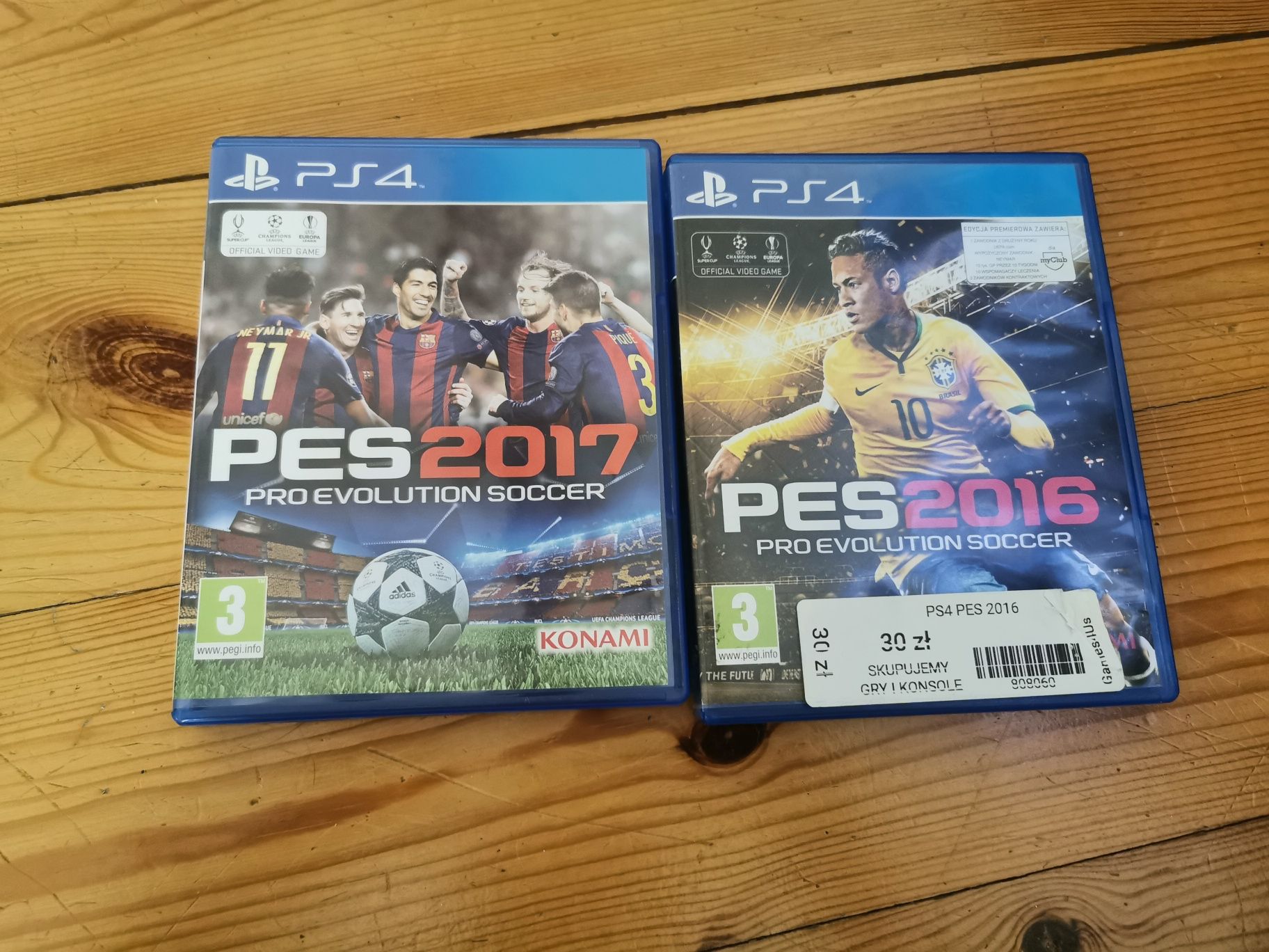 PES 2016 i PES 2017 ps4