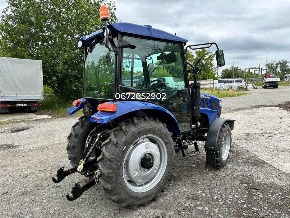 Мінітрактор ДТЗ 504KKU Примусове опускання, Турбонаддув, Кондиціонер