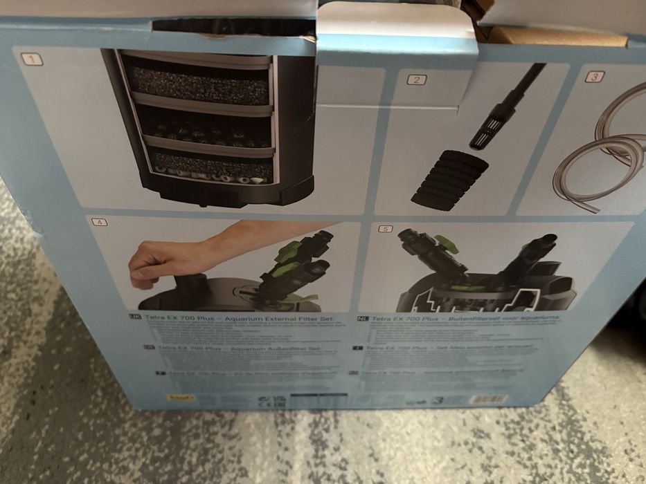 Filter kubełkowy tetra ex 700
