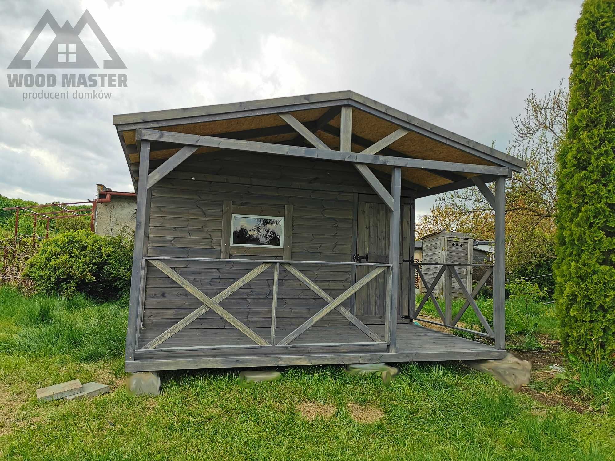 Domek drewniany 24m2 w gotowych elementach