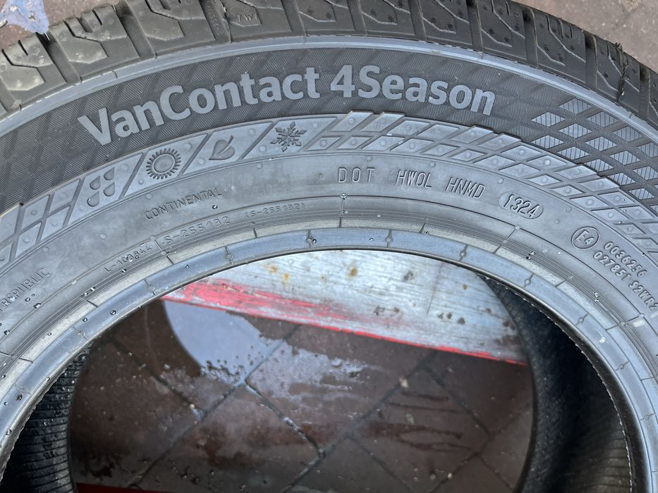 1szt. 215/65/16C Continental VanContact 4Season 2024 rok 100%