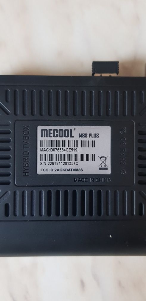 Odtwarzacz multimedialny Mecool M8S Plus Smart / Android / Tuner