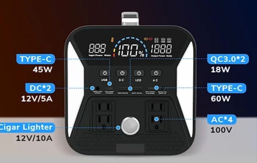 Зарядна станція 300 w ,  ЕкоФлоу