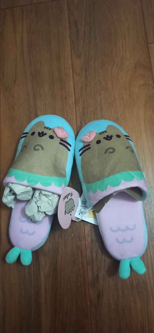 Nowe kapcie Pusheen 38 syrenka