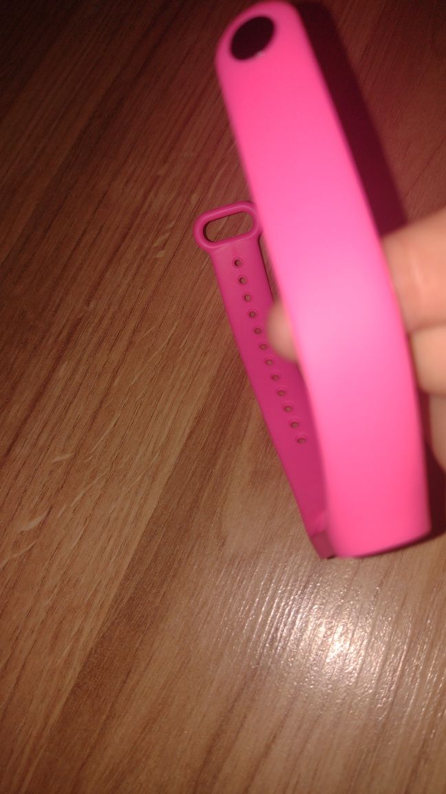 Różowy pasek do zegarka mi band 4/5/6