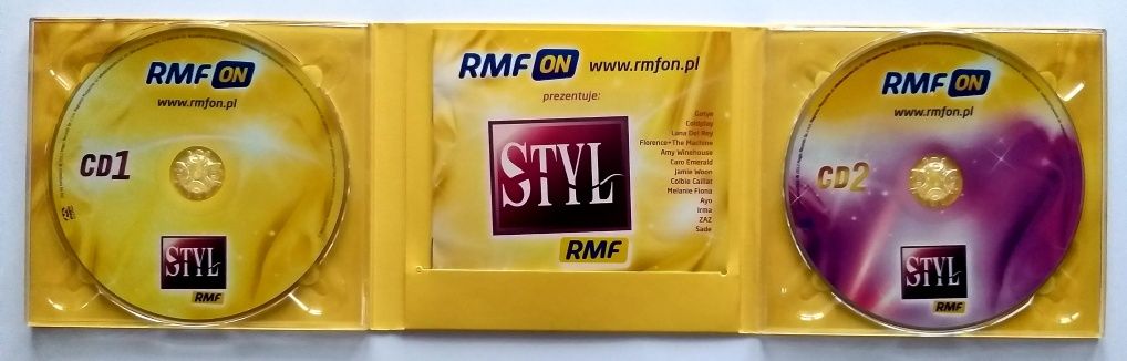 RMF On Styl 2CD 2012r Amy Winehouse Brodka Sade PJ Harvey Sto Irma