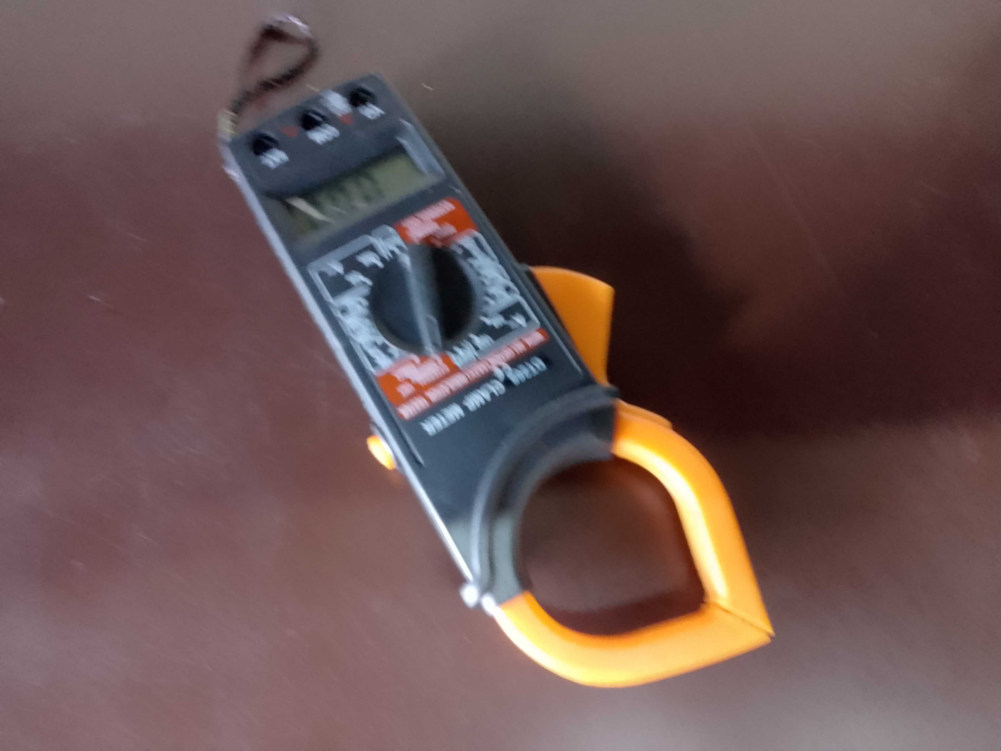 MIERNIK MULTIMETR CĘGOWY CYFROWY elektroniczny LCD nowy oryg zapakowan