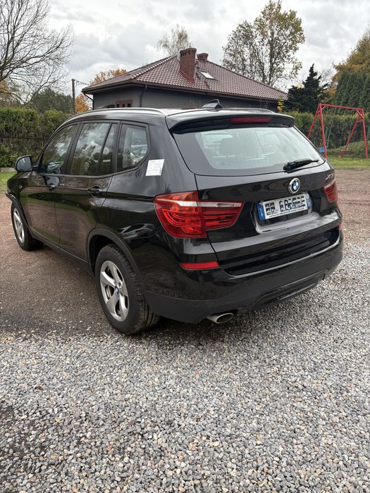 BMW x3 2016 lift 2.0d automat 130tkm maly przebieg uszkodzony