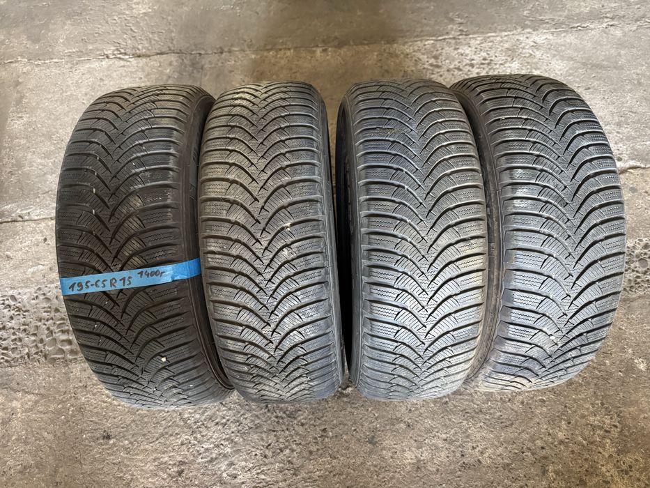 Шини Hankook 195/65R15 Резина Колеса 2020р два 6.8mm Два 6.0мм