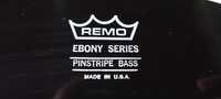 Pele da bateria REMO 22" Pinstripe (Ebony series)
