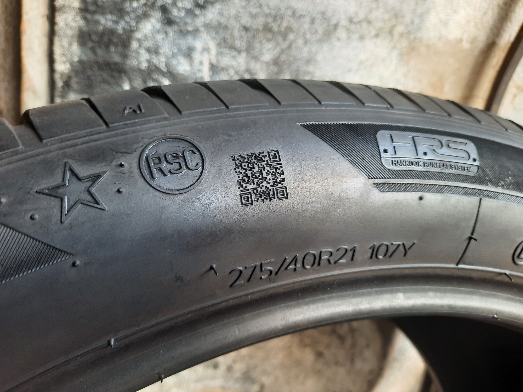275/40 R21 + 315/35 R21 Hankook Ventus S 1 Evo 3 SUV RunFlat 4шт. 90%